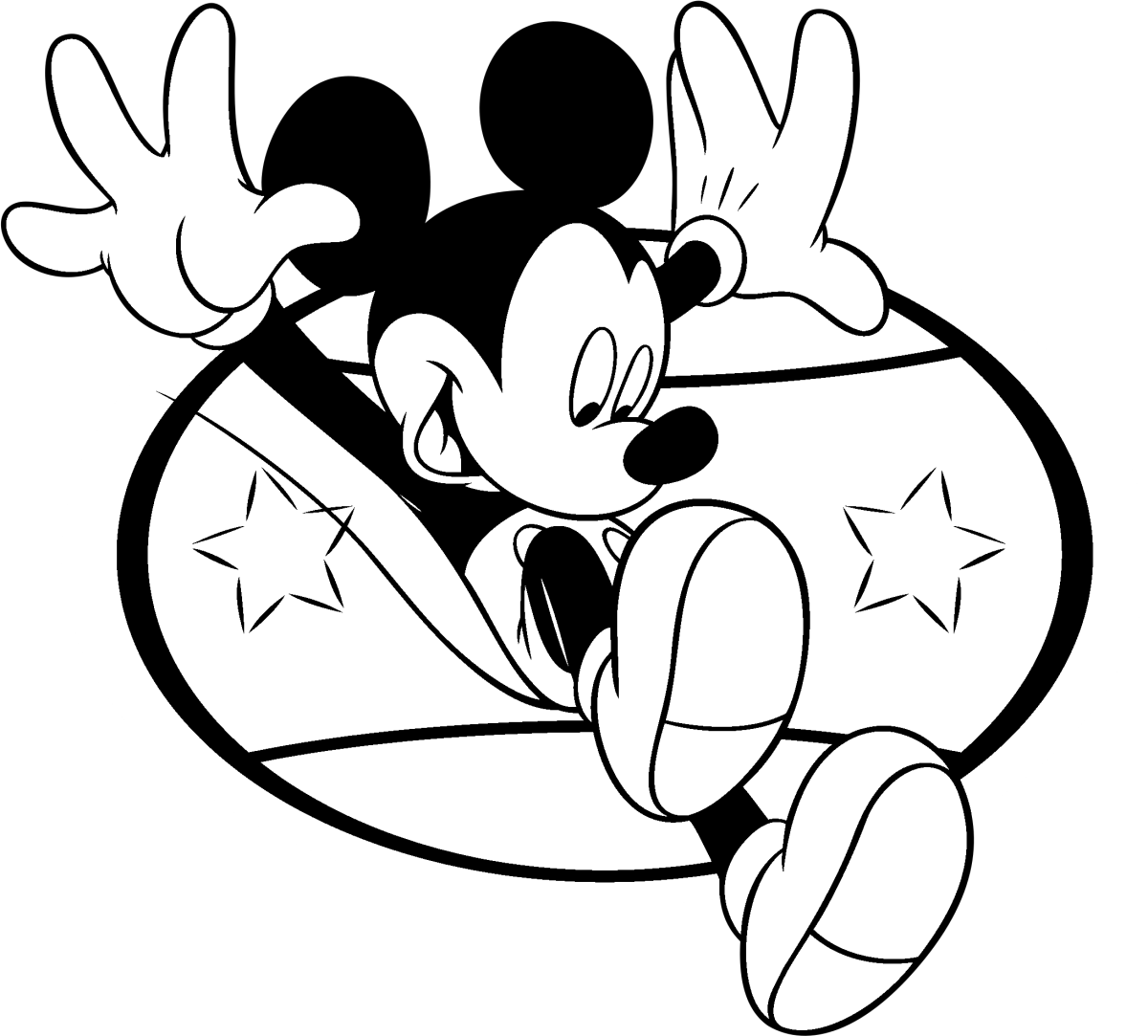 Эскизы Микки Мауса