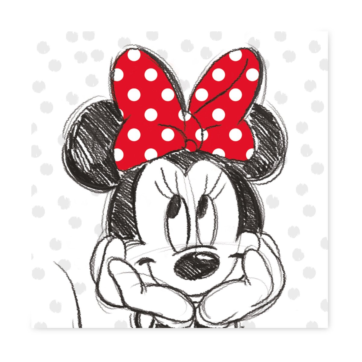 Злой Микки Маус карандашом