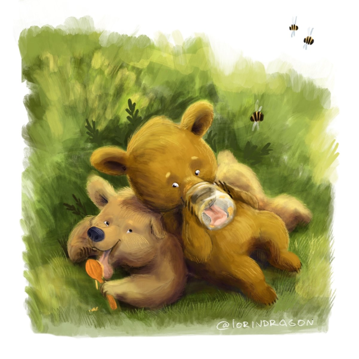 Маленький Медвежонок арт