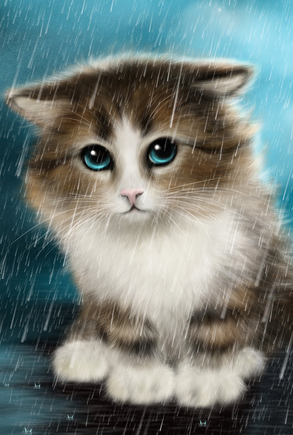 Коты художницы Annya Djachiachvili