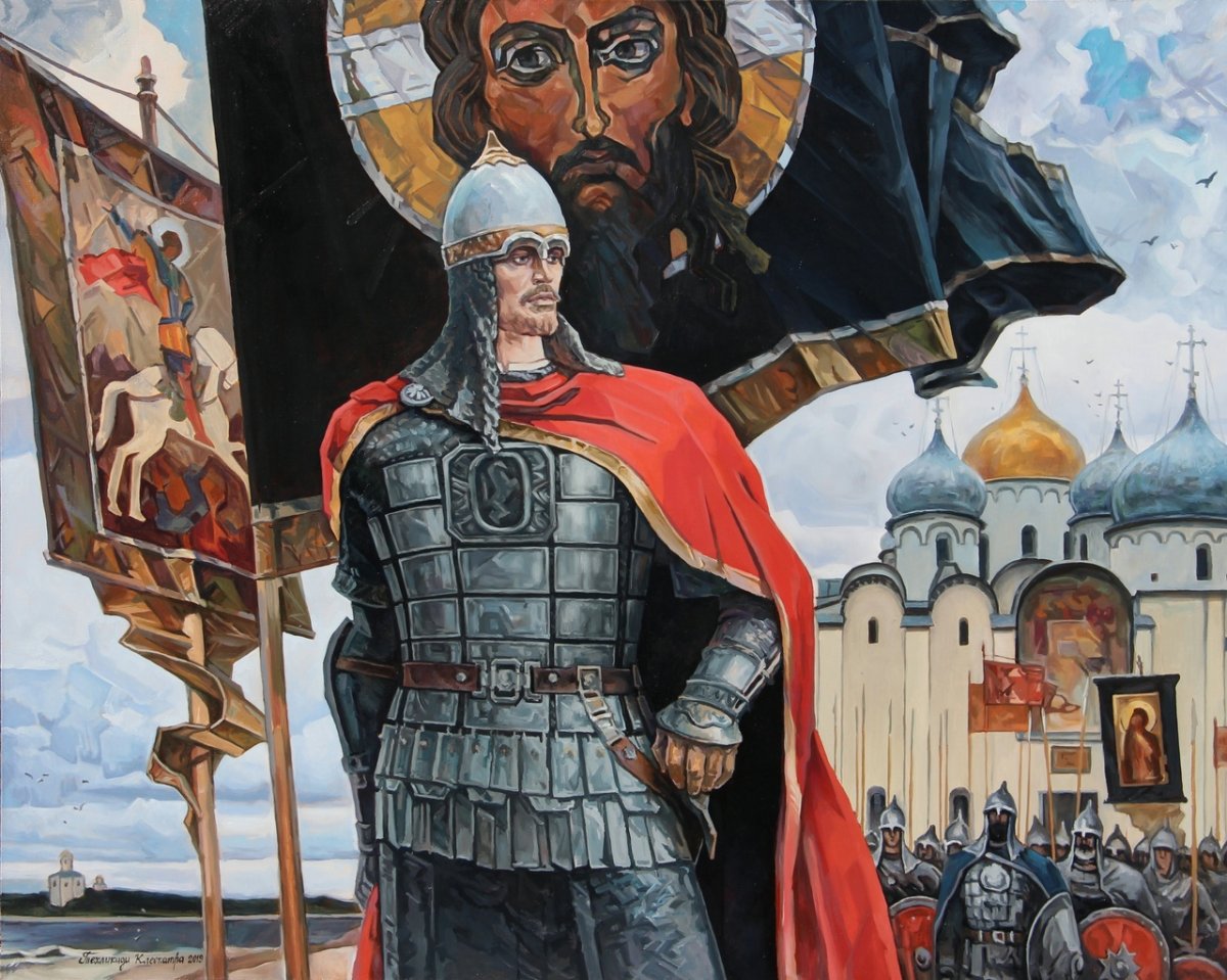 Пантюхин Юрий Александр Невский триптих «за землю русскую»
