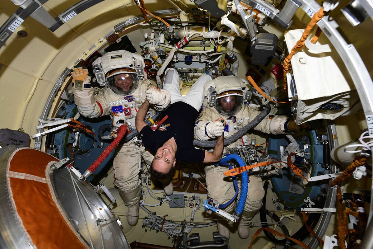 МКС В космосе