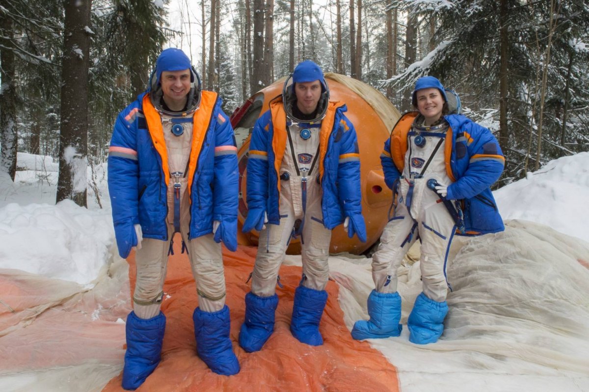 Парашютная подготовка Космонавтов