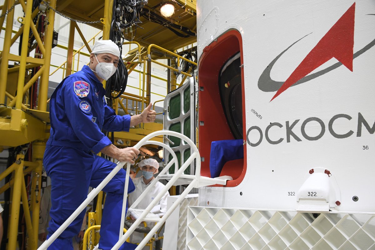 Союз МС-18 экипаж