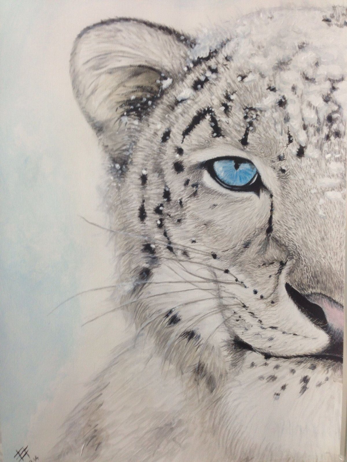 Барс рисунок