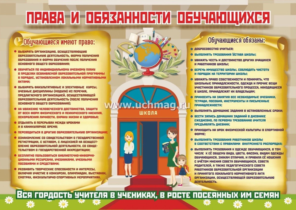 Права и обязанности детей