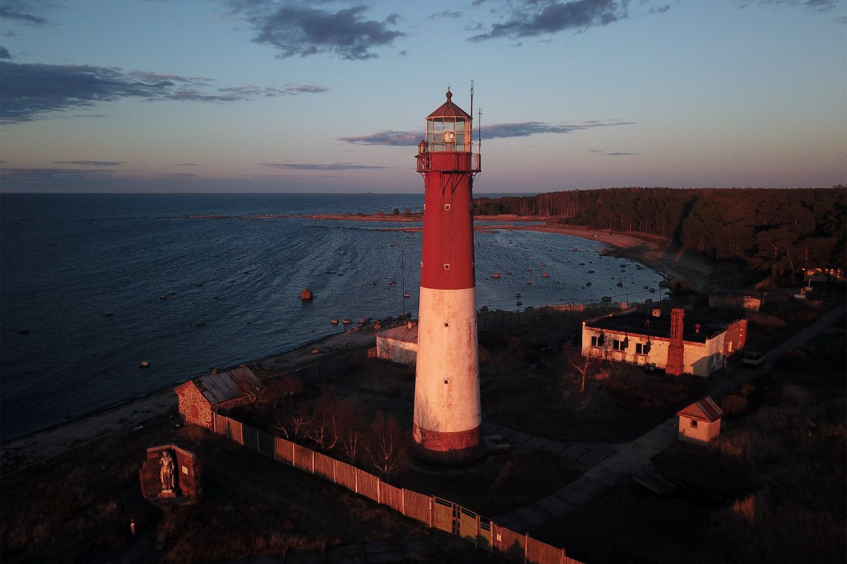 Финский залив Маяк Сескар