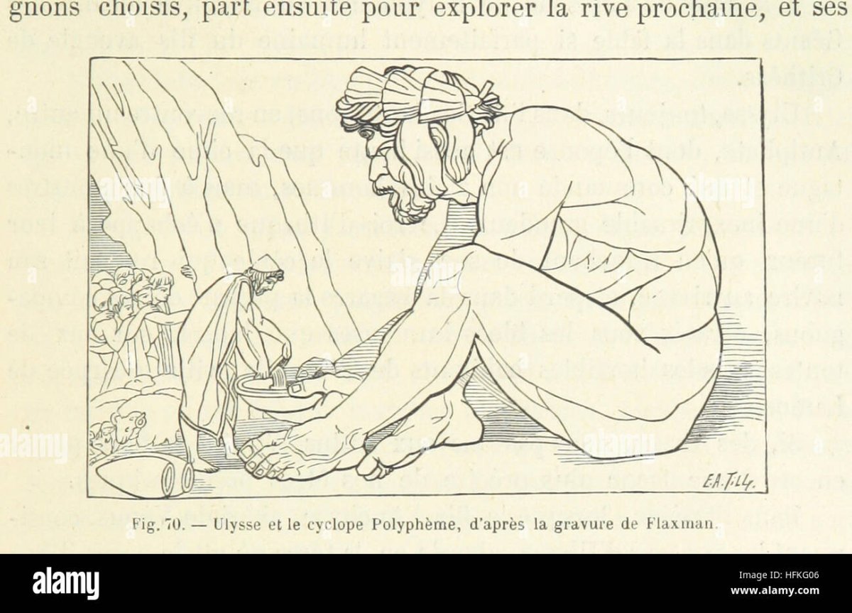 Джон Флаксман - Одиссей и Цирцея