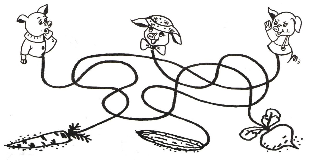 Путаница для дошкольников