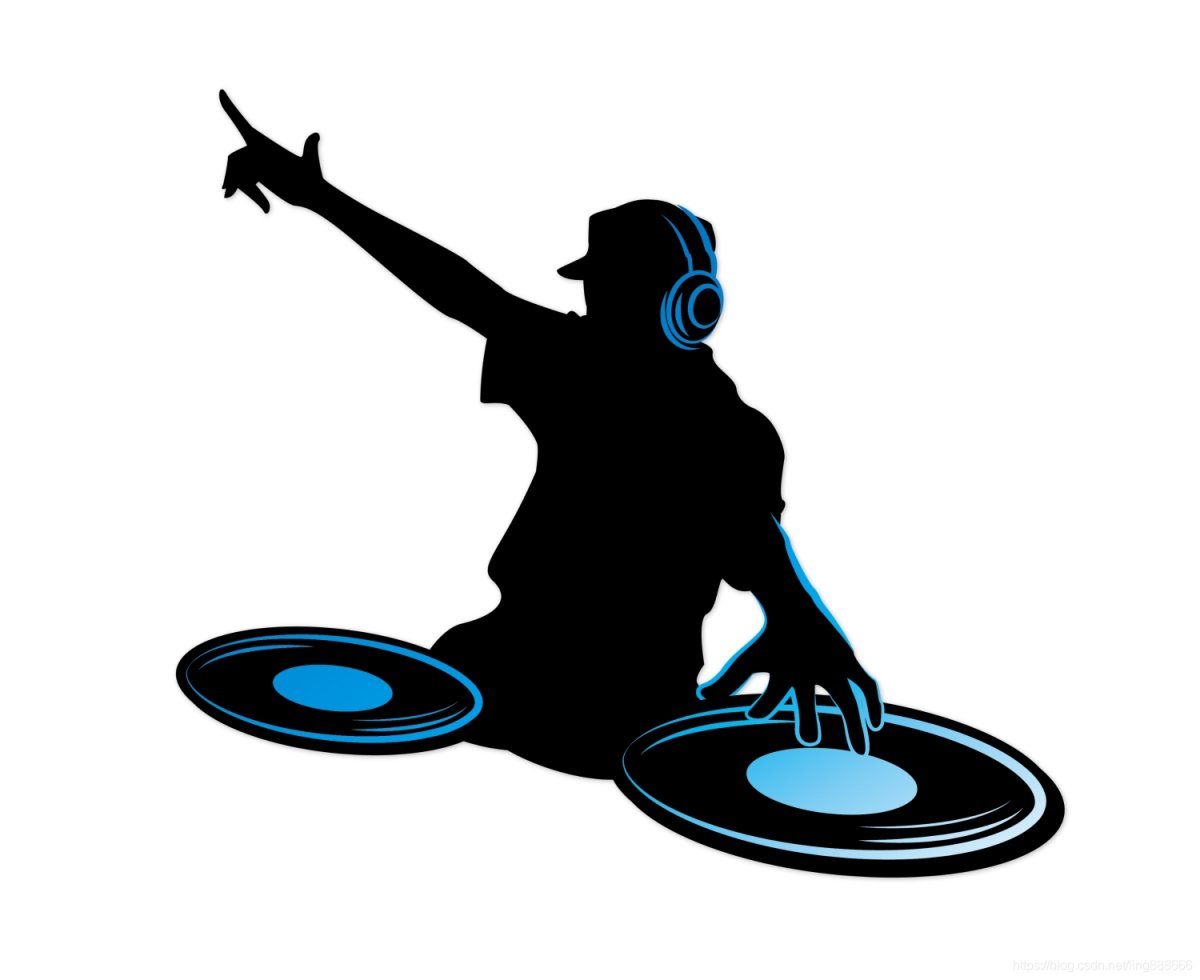 Логотип диджея