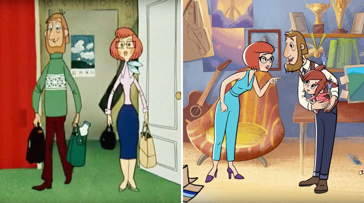 Женские персонажи советских мультфильмов