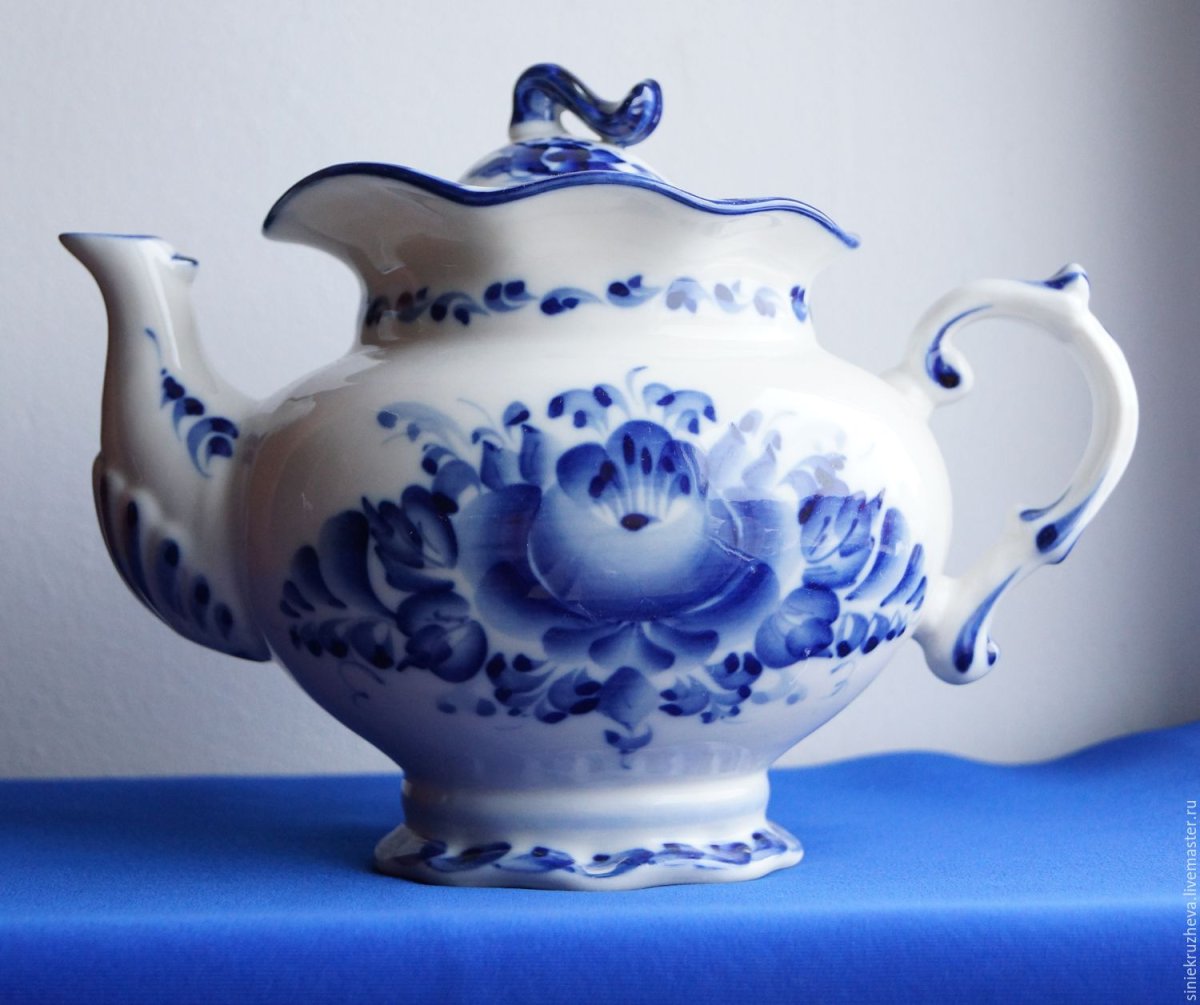 Гжель роспись элементы росписи