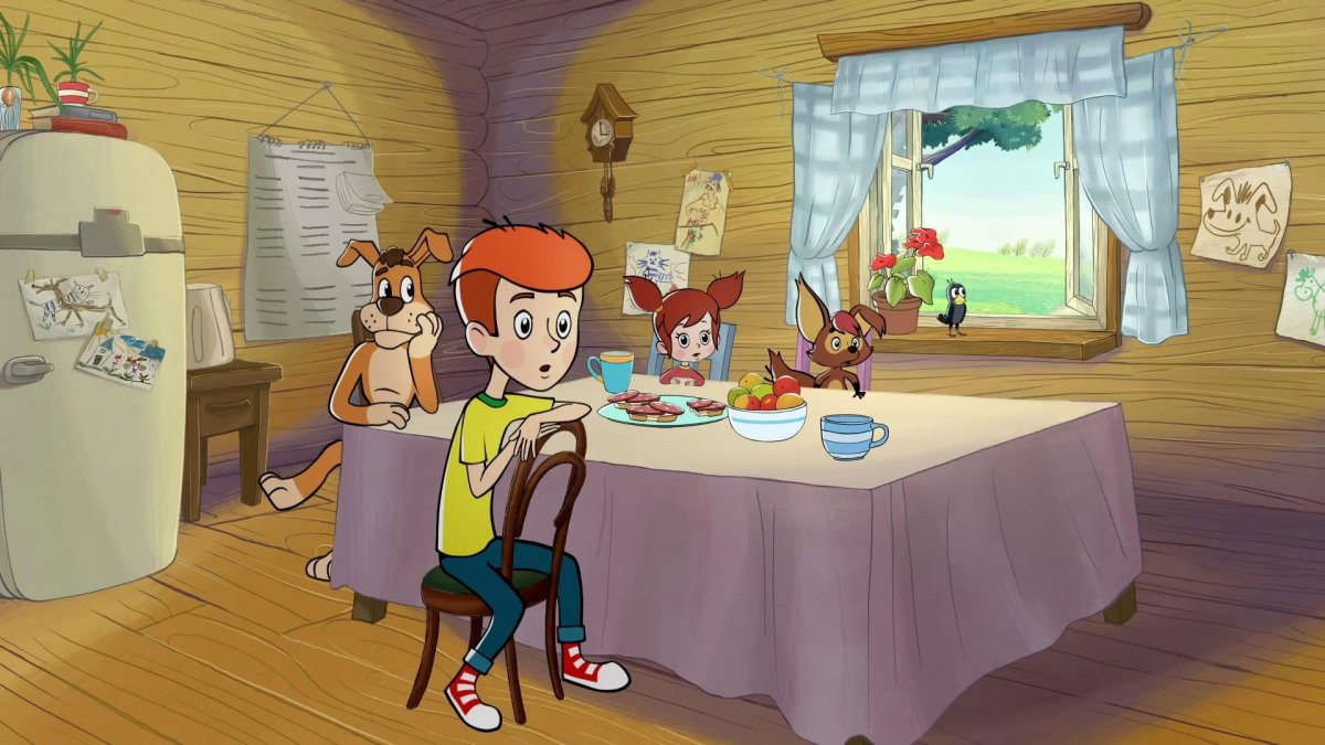 Простоквашино мама дяди фёдора