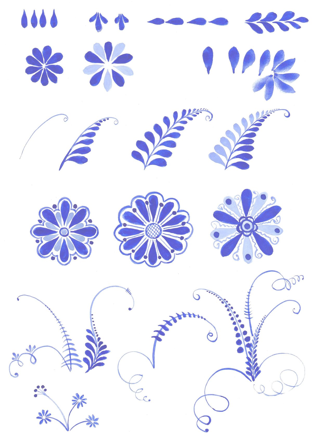 Гжельская роспись Гжельская роспись