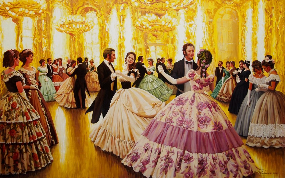 Венский бал 19 век