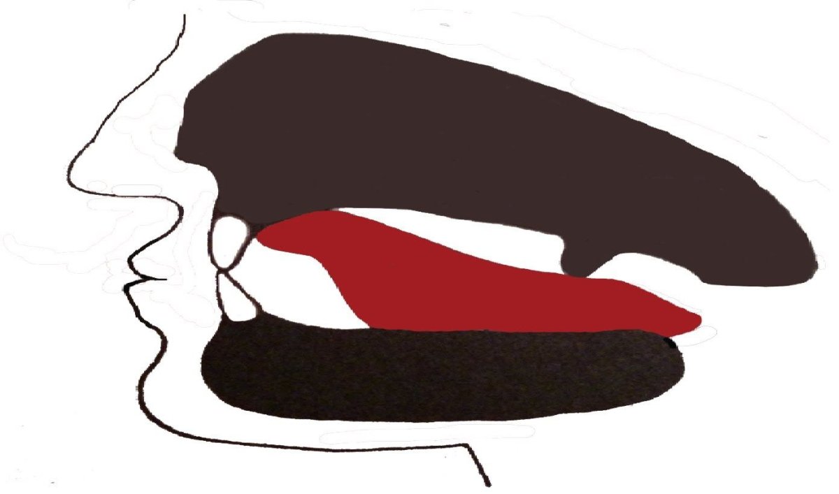 Длинный язык карикатура