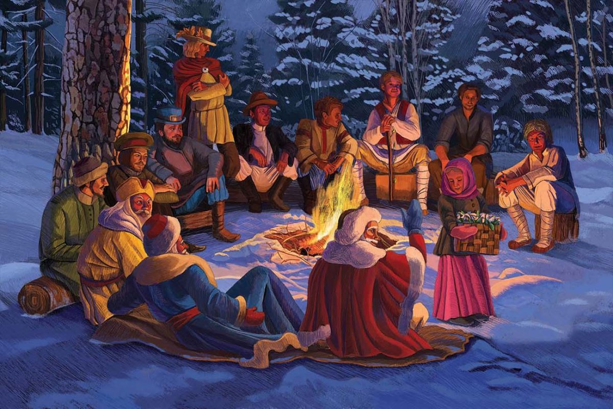 12 Месяцев сказка