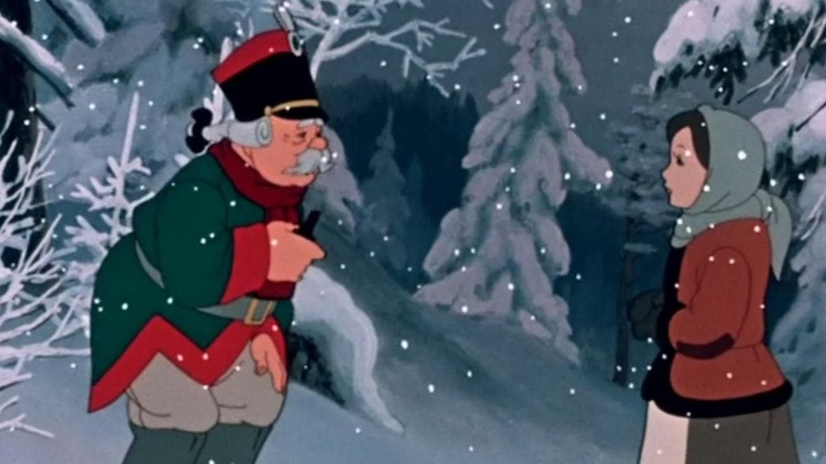 Двенадцать месяцев мультфильм 1956