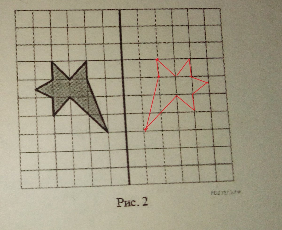 Бабочка на координатной плоскости