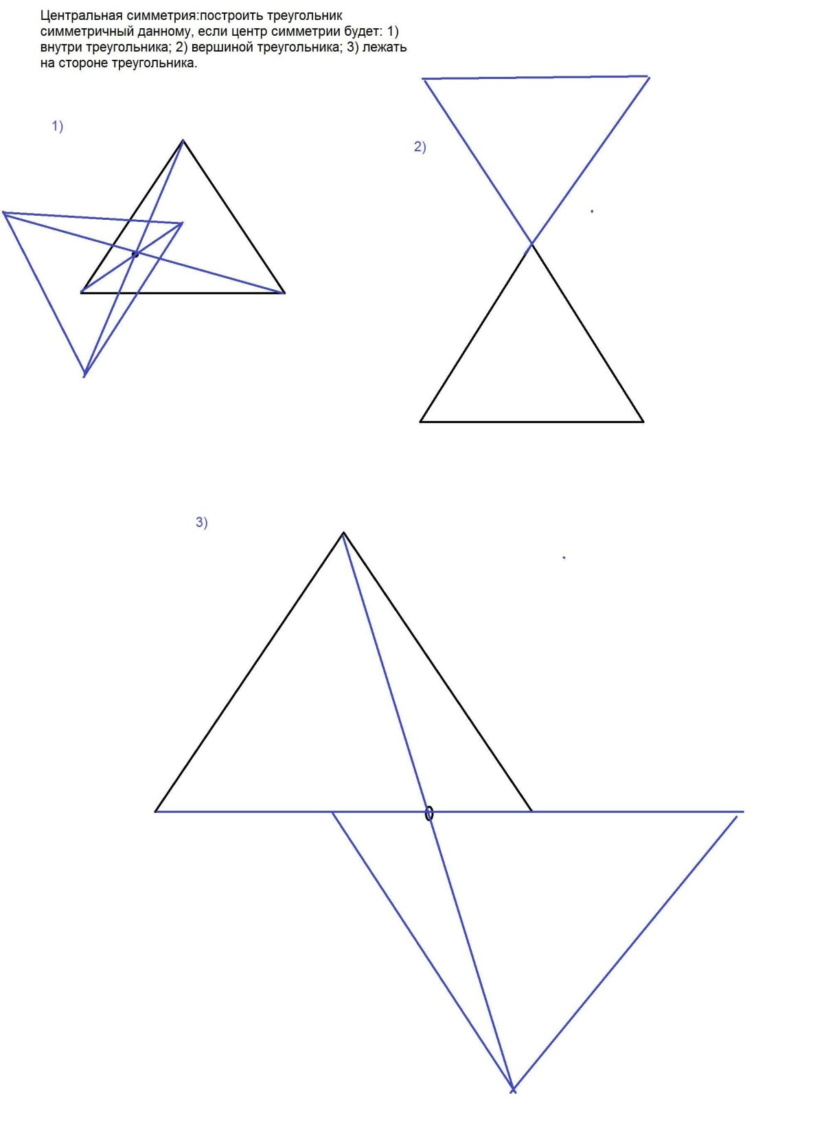 Векторная симметрия геометрия