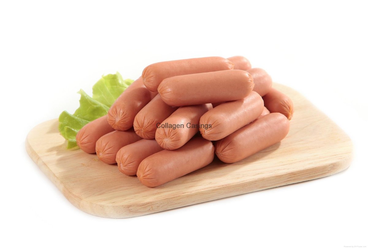 Сосиски на доске