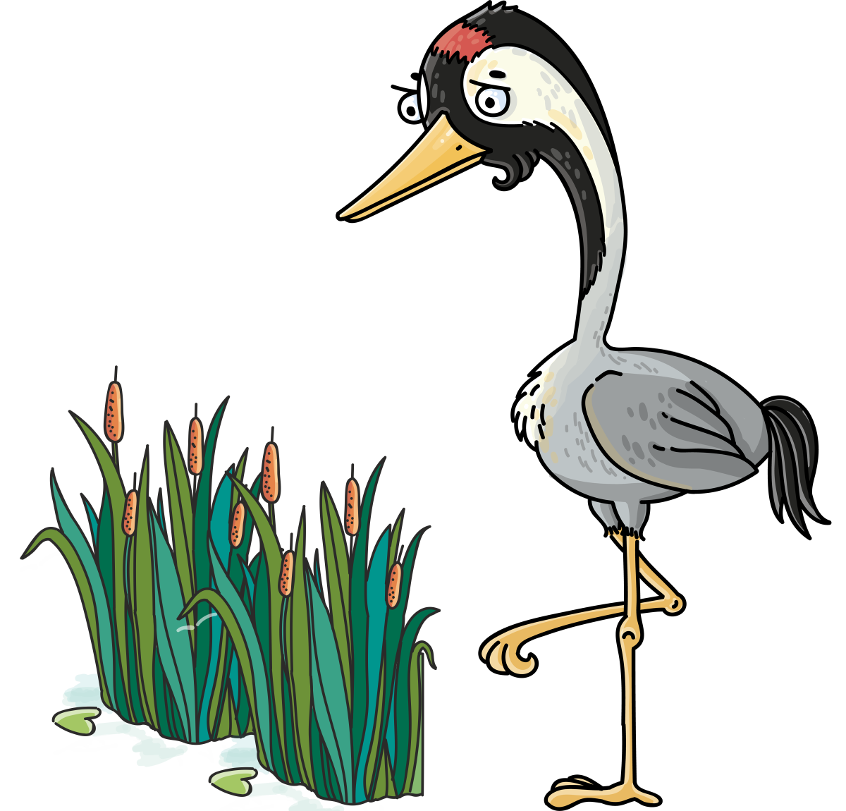 Стилизованные Журавли