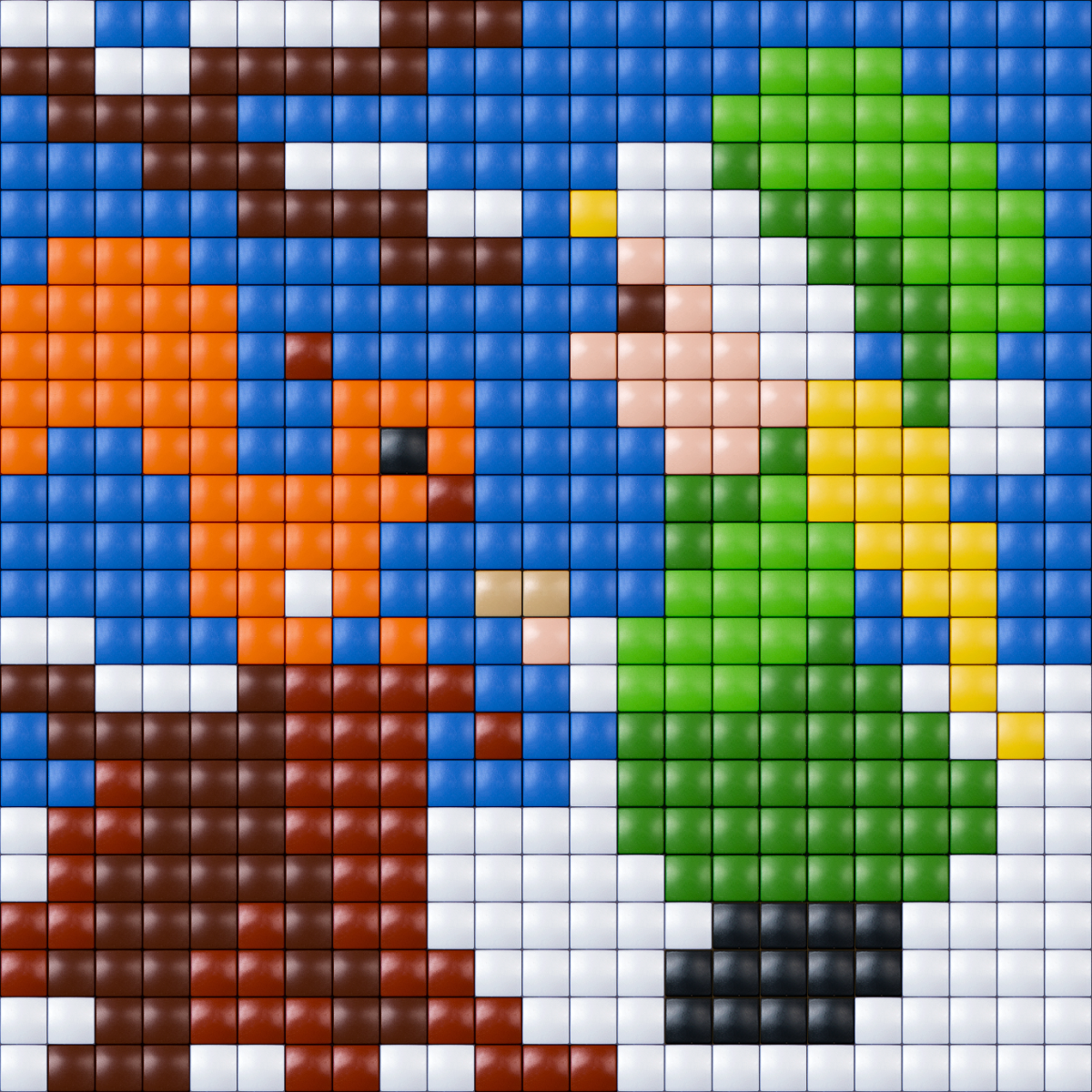 Пиксельные мозаики