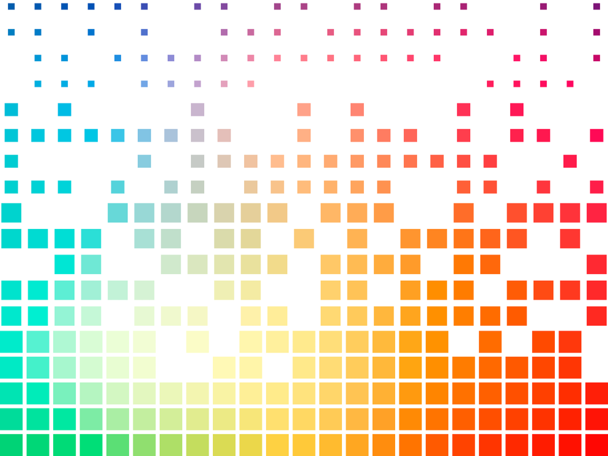 Градиент квадратиками