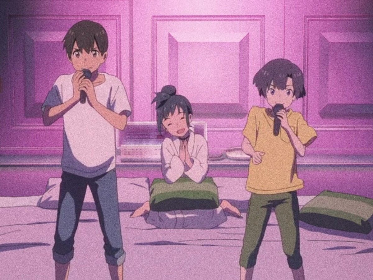 Обои аниме дитя погоды