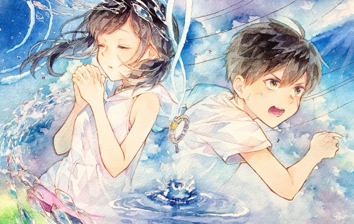 Дети природы аниме