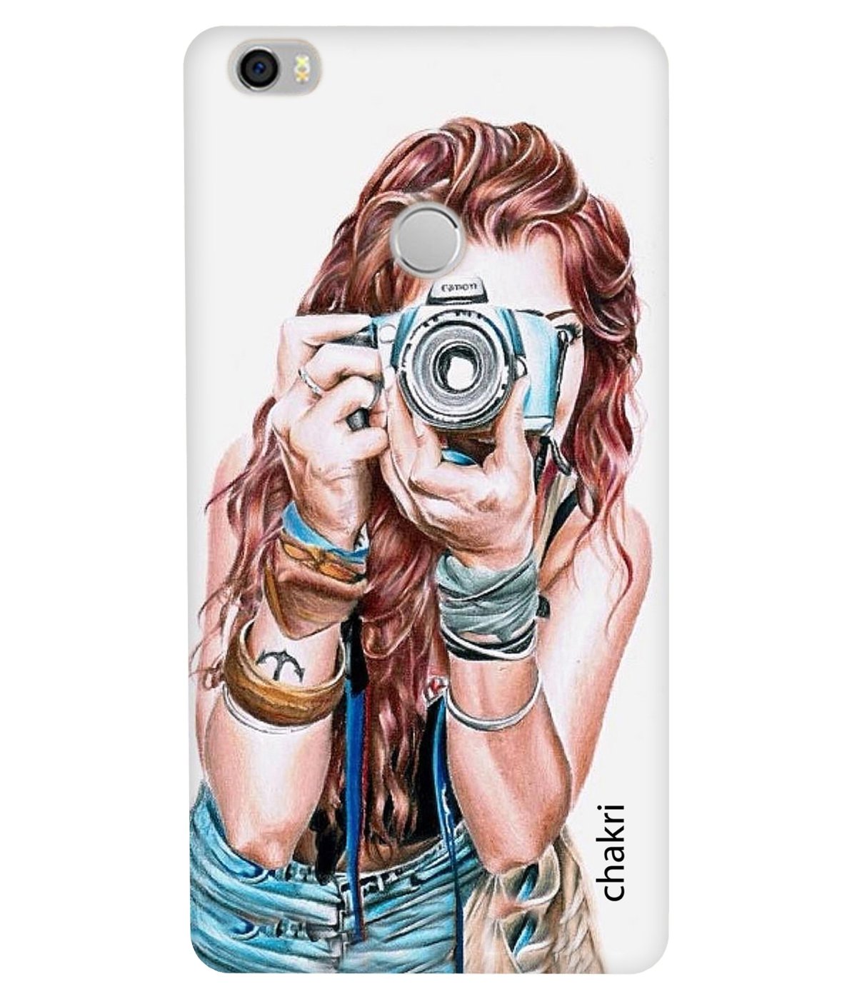 Девушка с фотоаппаратом иллюстрация