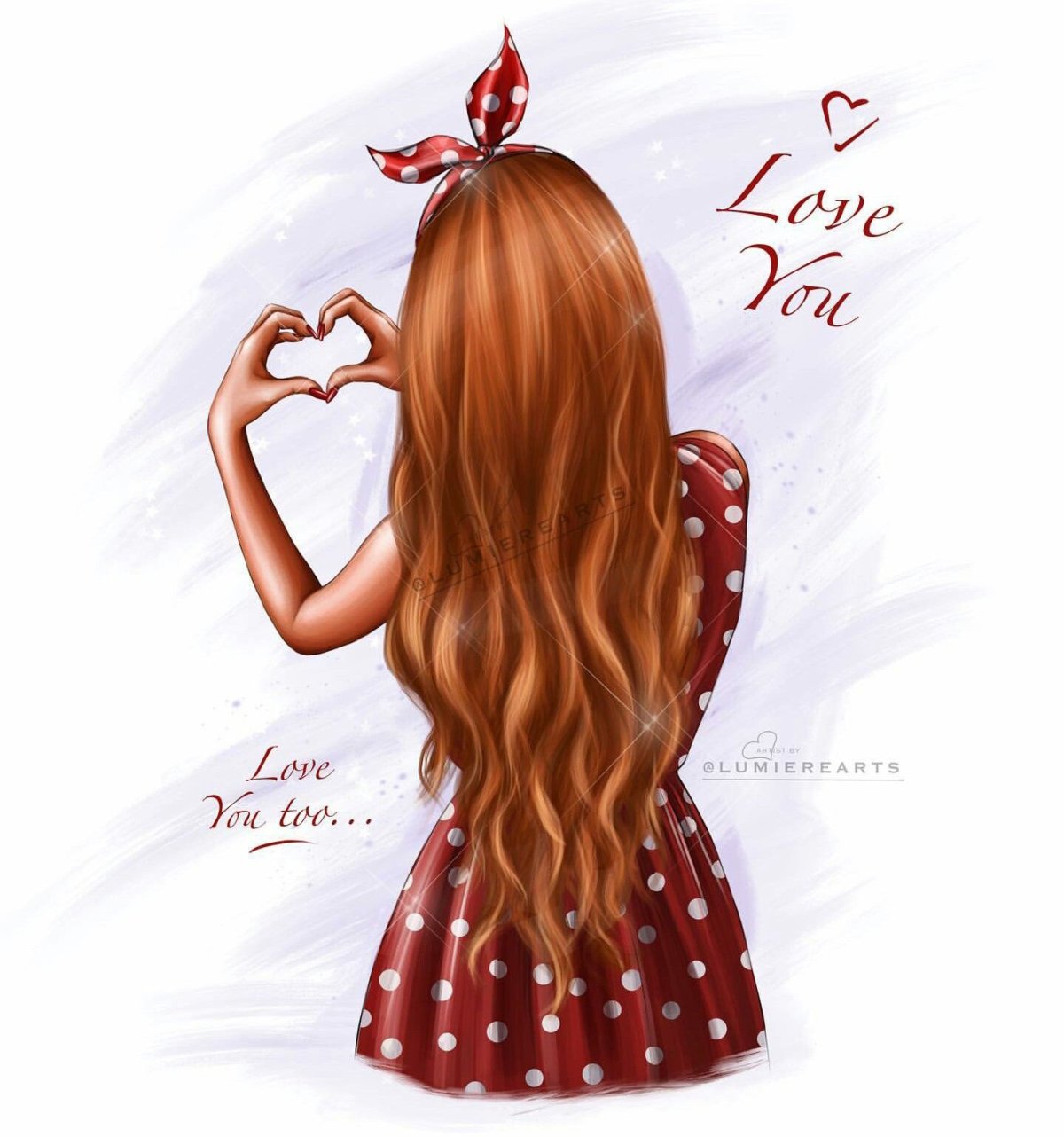 Девочка спиной