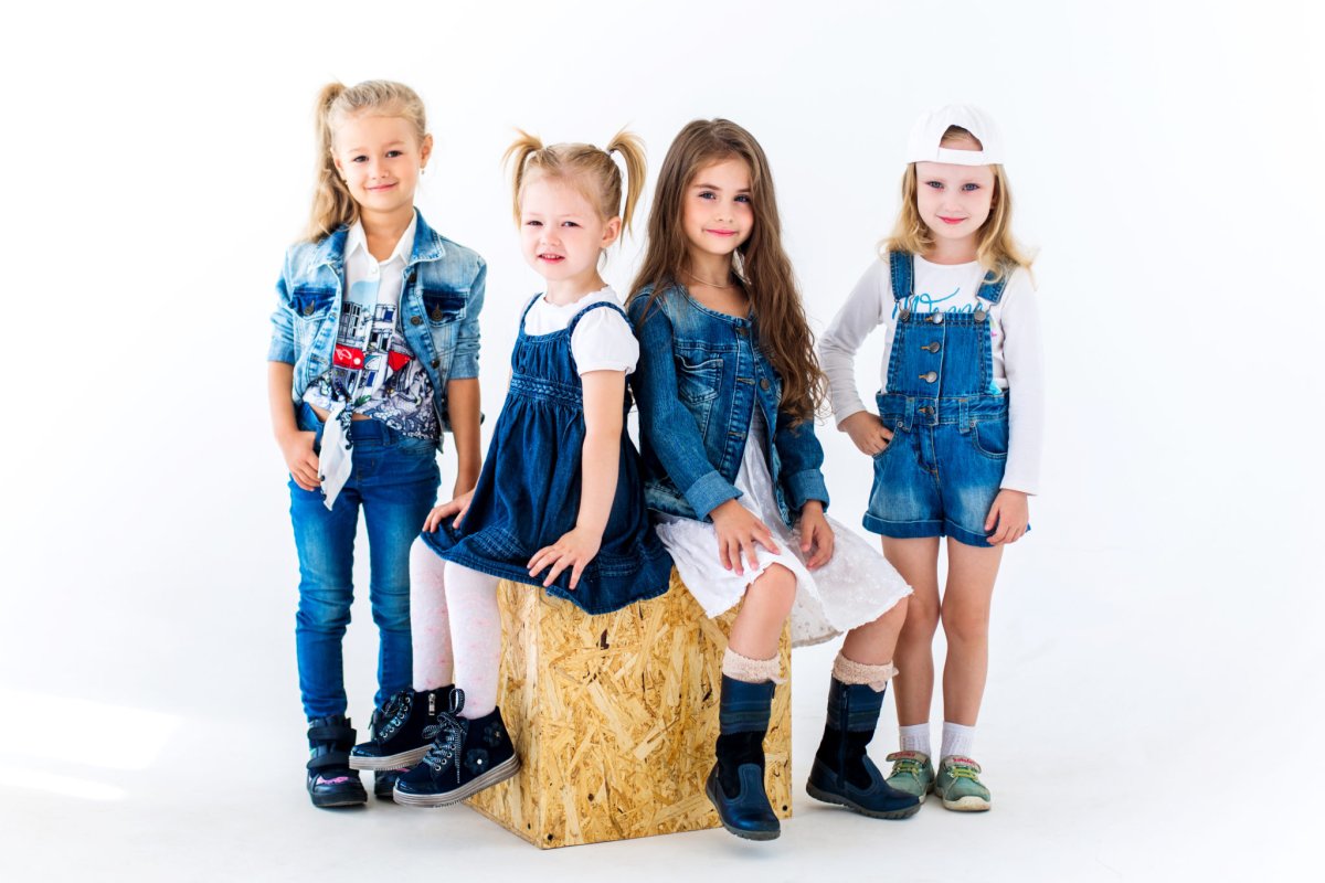 Джинсовая одежда для детей