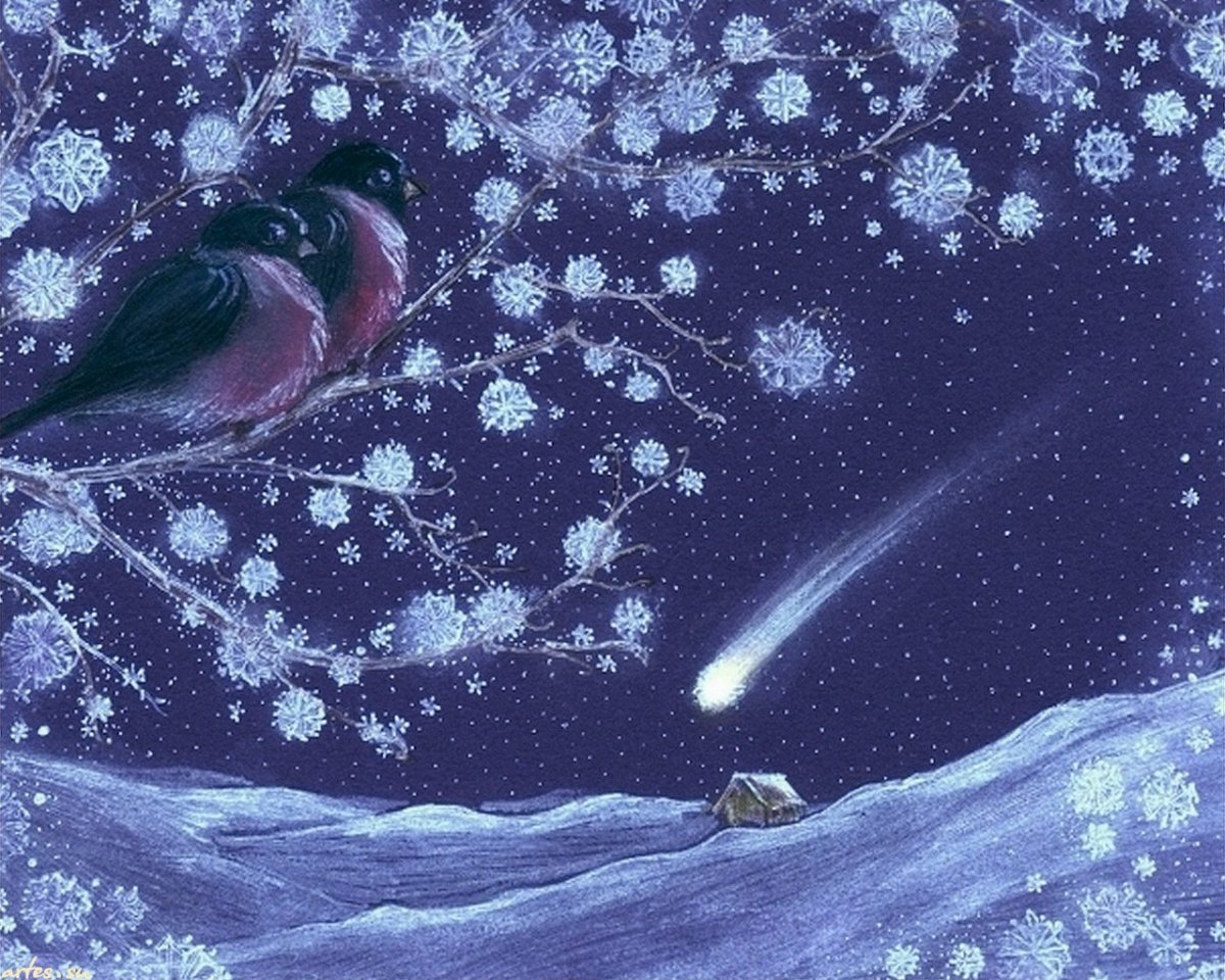 Спокойной ночи зимой