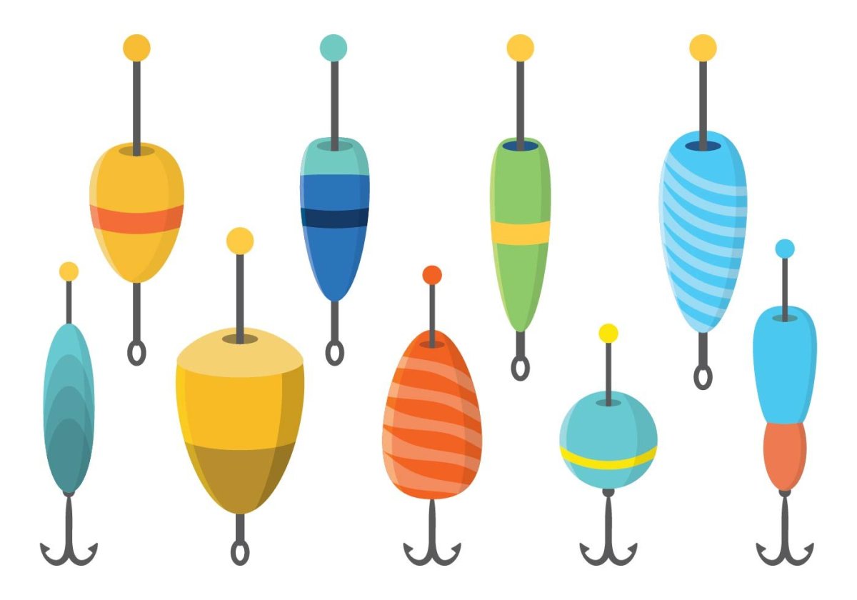 Поплавок вектор