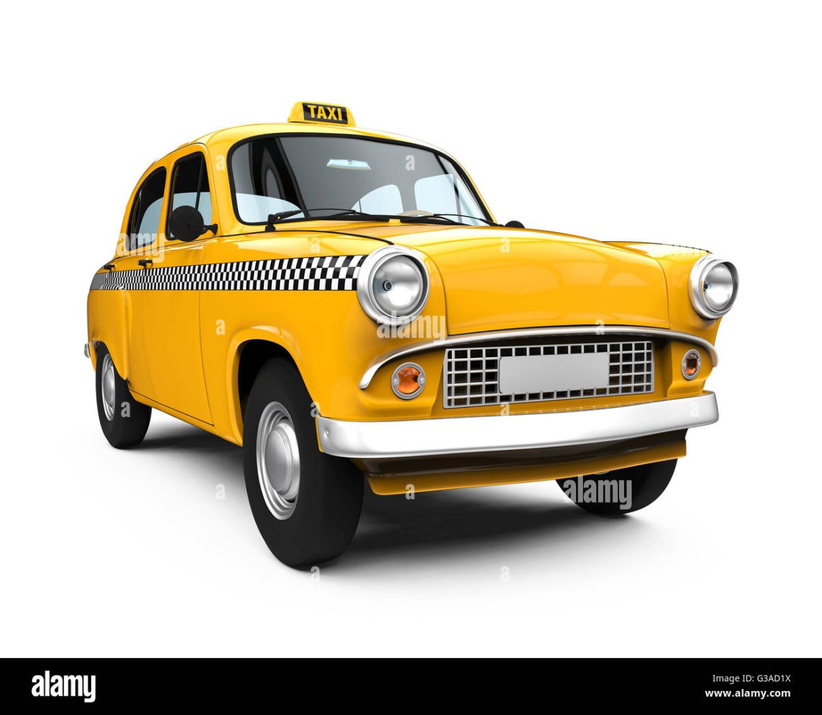 Старое такси