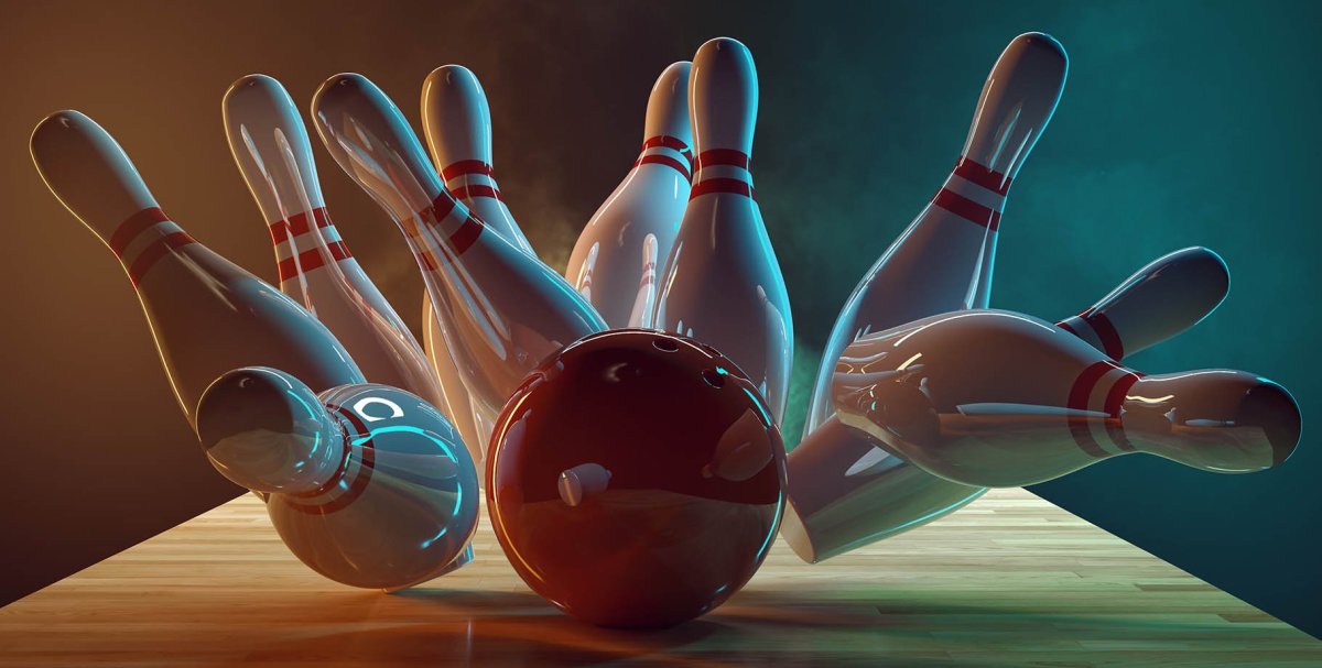 Боулинг ногами