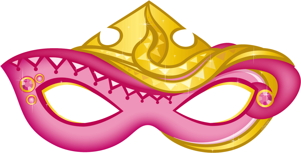 Маска принцессы Рапунцель