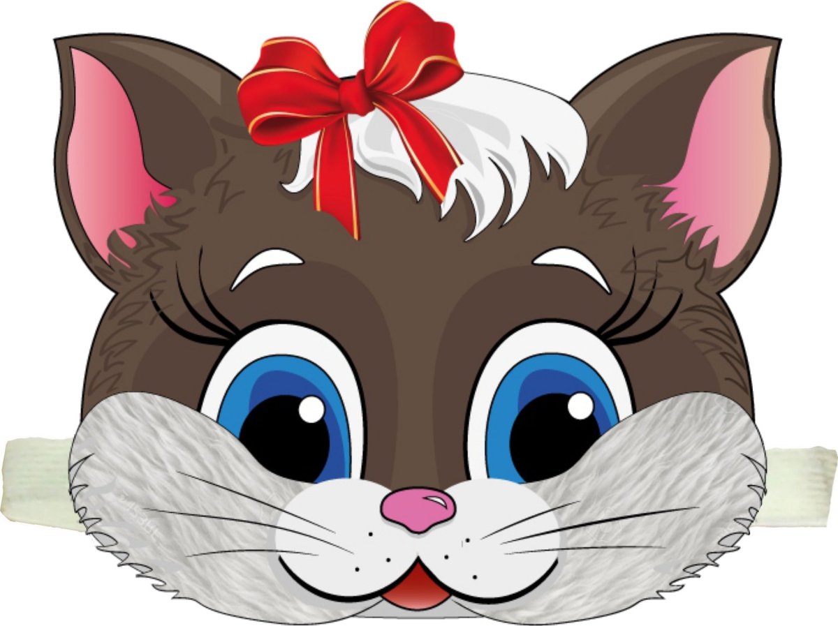 Маски зверей для детского сада