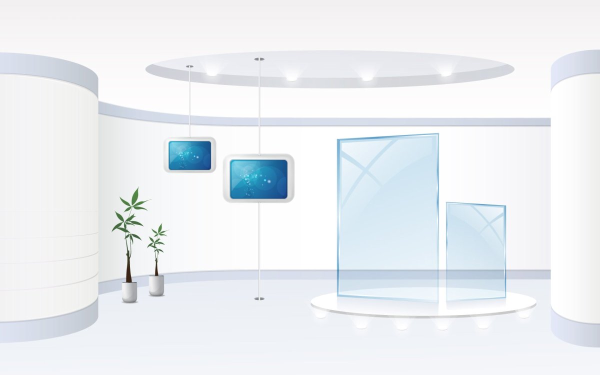 Векторные фоны офис