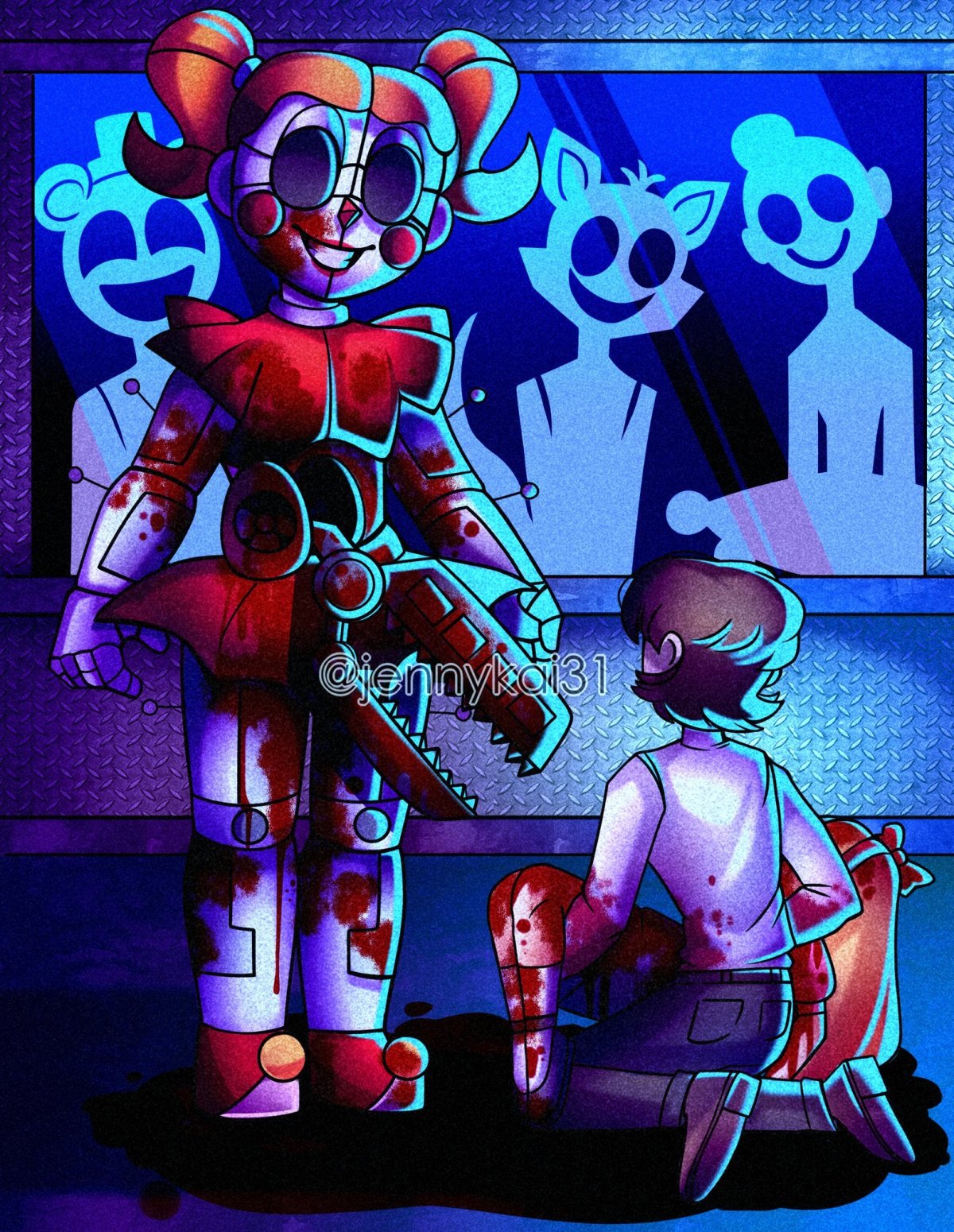 Циркус бейби и Элизабет