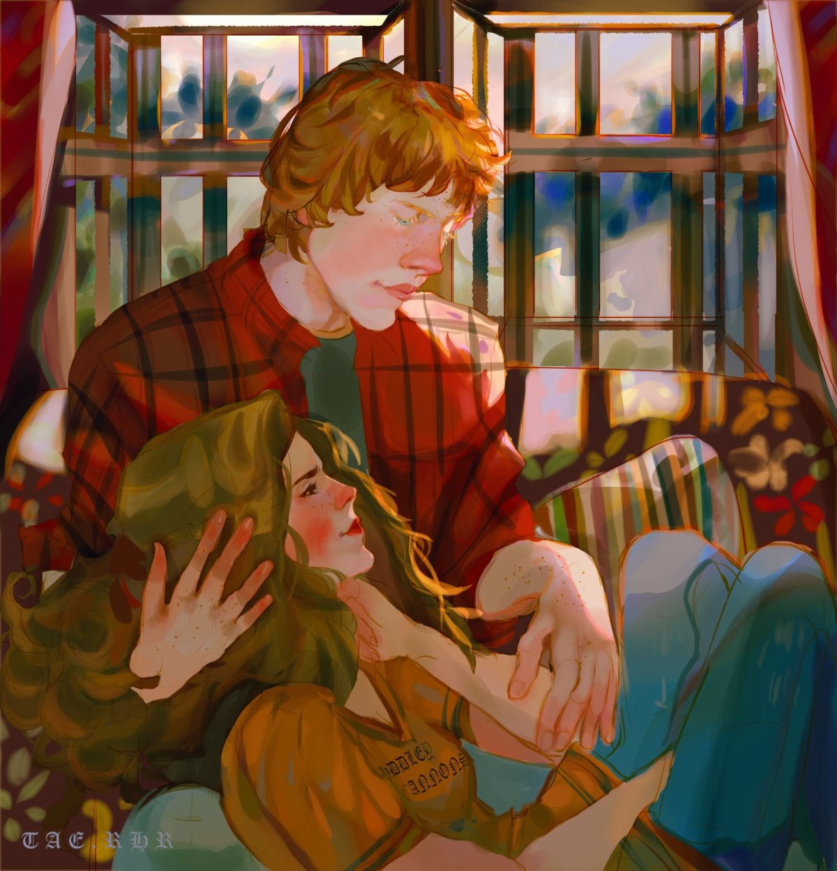 Рон Уизли тогда и сейчас