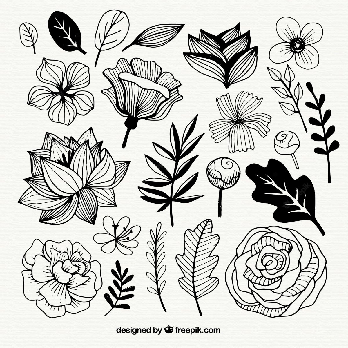 Красивые наклейки растения