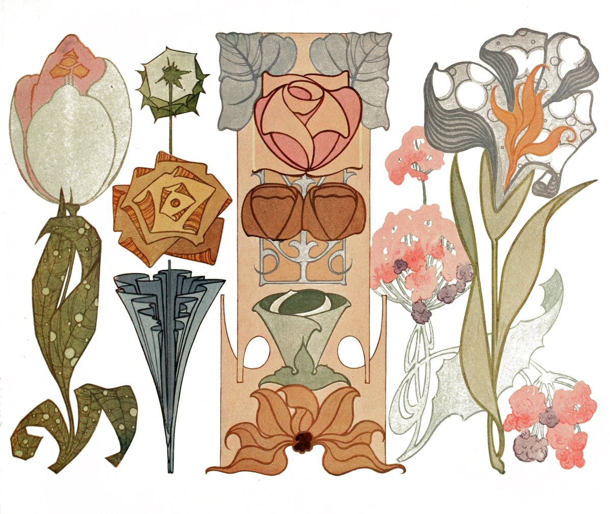 Векторная Графика цветы