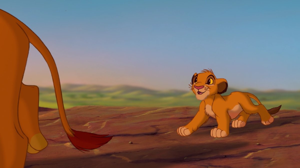 Симба мультик Король Лев