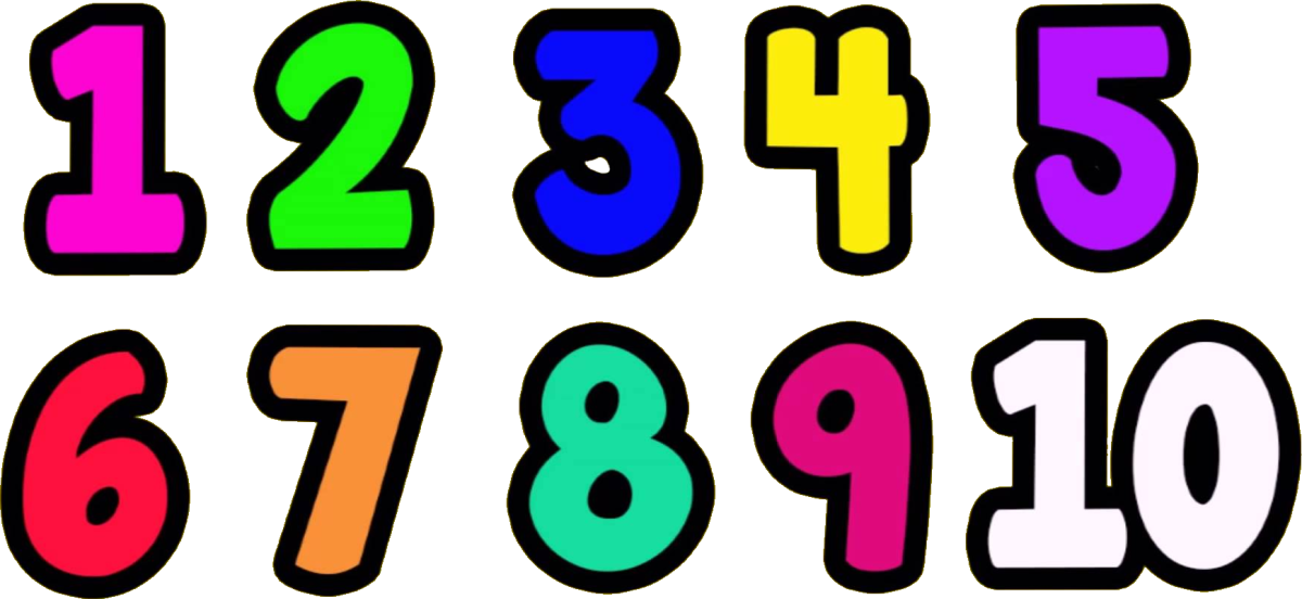 Числа от 1 до 10