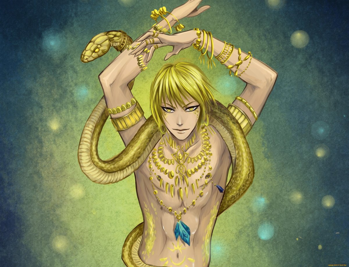 Змееносец знак зодиака арт