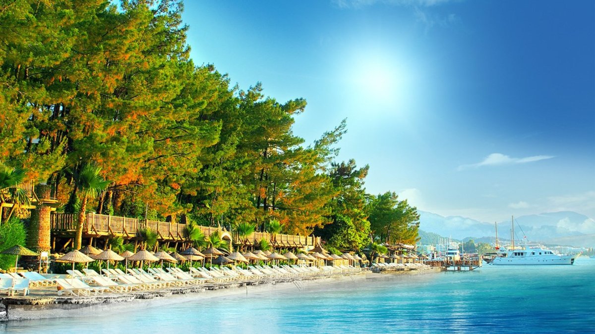 Мармарис Палас пляж