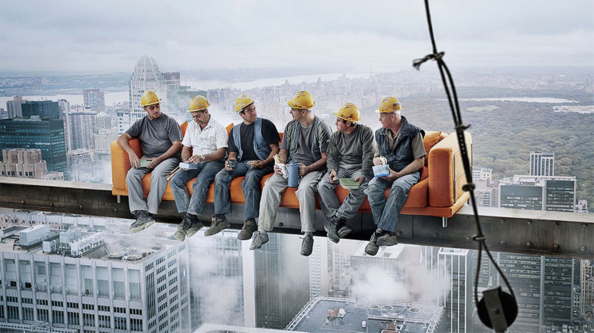 Обед на небоскрёбе с Киану Ривз