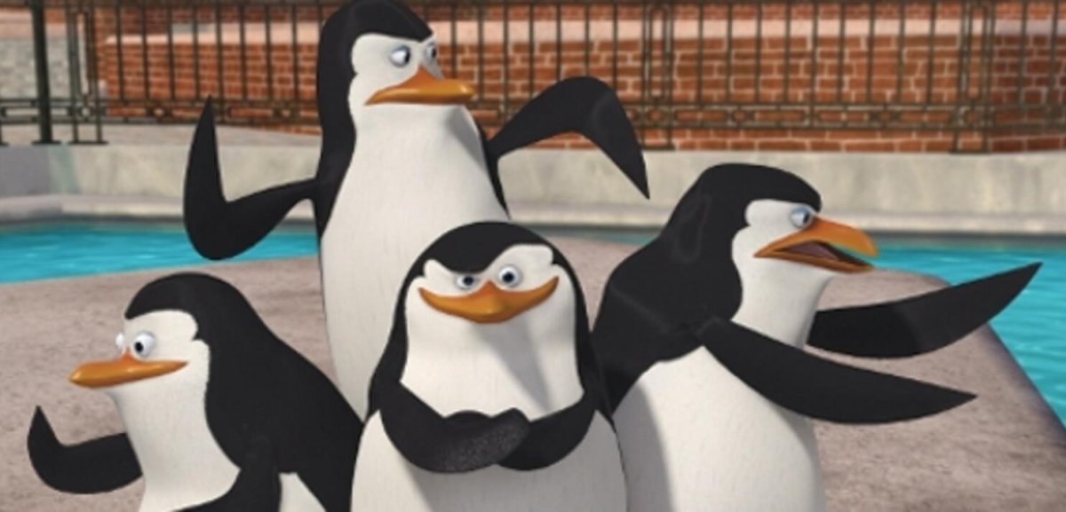 Шкипер Ковальски Рико и прапор